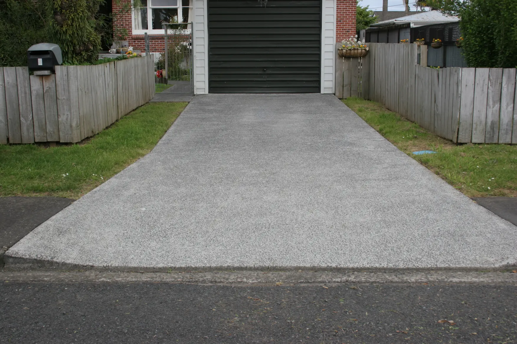 Before water blasting